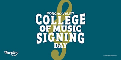 2024 Concho Valley College of Music Signing Day primary image