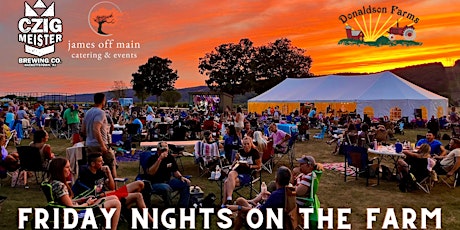 Imagem principal de Friday Nights at Donaldson Farms w/ James Off Main & Bombed Opera