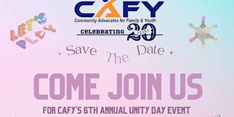 Hauptbild für CAFY's 6th Annual Unity Day