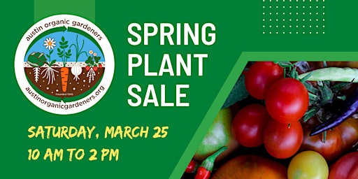 Spring Plant Sale / Fundraiser