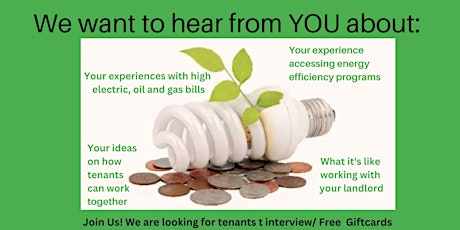 Lets Talk About Renters Energy Cost Rising and Energy  Efficiency primary image