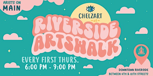 Image principale de Chelzart Booth at the Riverside Artswalk in Downtown Riverside