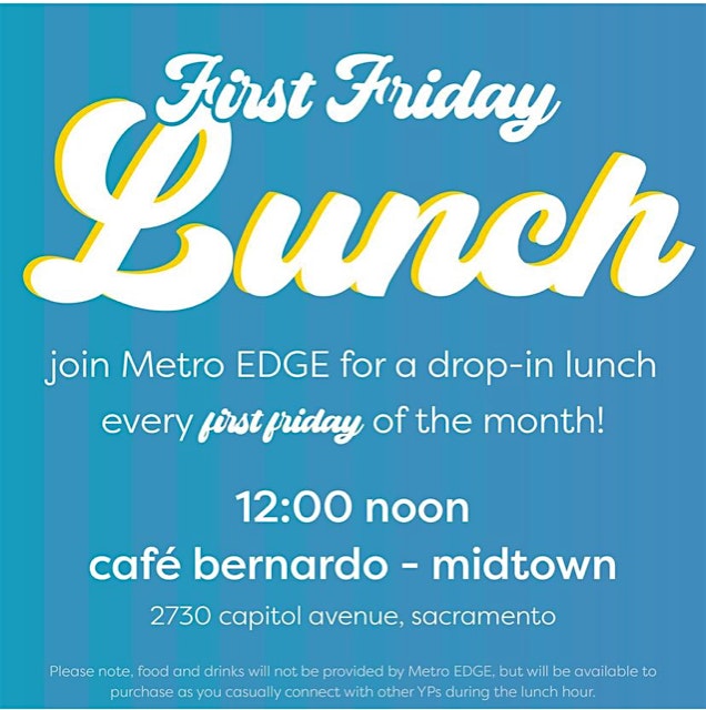 First Fridays Lunch