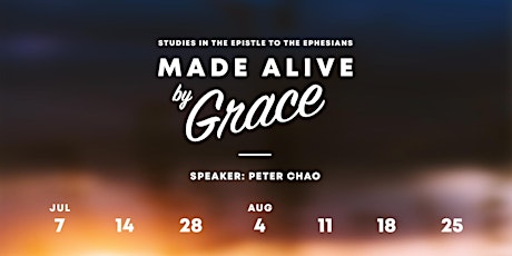 MADE ALIVE BY GRACE - STUDIES IN EPHESIANS primary image