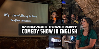 English Improvised PowerPoint Comedy Show primary image