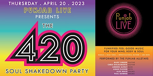 The 420 - Soul Shakedown Party primary image
