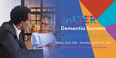 Alter Dementia Summit primary image