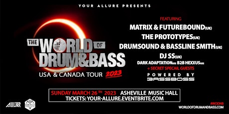 The World of Drum & Bass at Asheville Music Hall