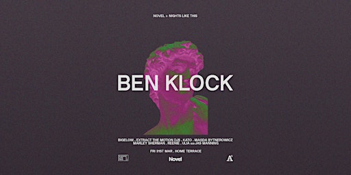 Novel & Nights Like This Present Ben Klock