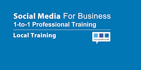 Social Media Training (London) 1 to 1 primary image