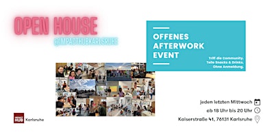 Imagem principal do evento Open House @Impact Hub Karlsruhe