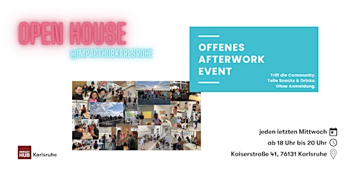 Open House @Impact Hub Karlsruhe  primärbild