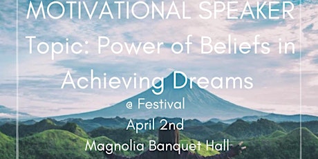 Motivational Speaker: Power of Belief in Achieving Dreams