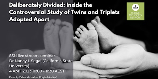 SSN seminar: 'Deliberately Divided' with Dr Nancy Segal
