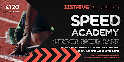 Strive Speed Academy 11-14 yrs