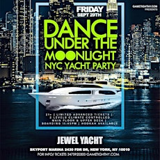 Dance under the Moonlight Jewel Yacht Friday Midnight NYC Cruise Party 2023