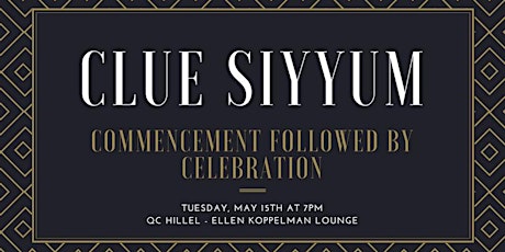 CLUE Siyyum (Commencement) & Celebration primary image