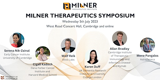 Milner Therapeutics Symposium 2023 primary image