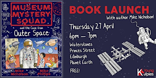 Book Launch: Museum Mystery Squad and the Case from Outer Space
