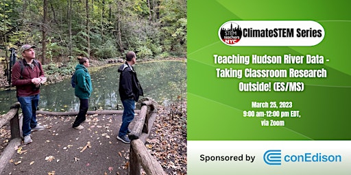 FREE! Teaching Hudson River Data - Take Classroom Research Outside! (ES/MS) primary image