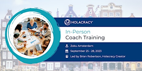 Holacracy Coach Training - Amsterdam - September 2023