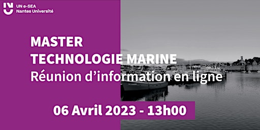 Master Technologie Marine, parcours travaux publics maritimes : Information