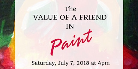 The values of a friend in paint! primary image