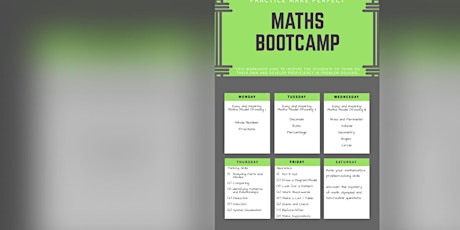 Bootcamp For PSLE Maths primary image