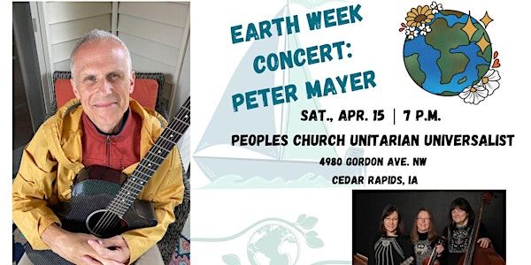 Earth Week Concert: Peter Mayer and the Deep Dish Divas