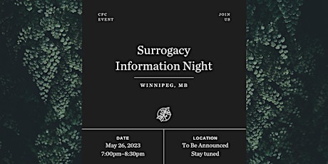 Surrogacy Info Night - Winnipeg