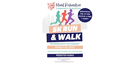 Monet Richardson Community Foundation "Running with the Angels" Annual 5K