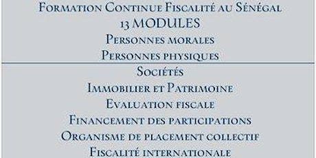 Formation continue Fiscalité primary image