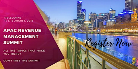 APAC Revenue Management Summit 2018  primary image