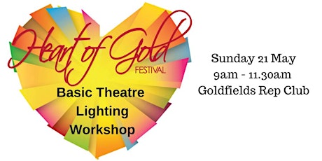 Basic Lighting Workshop at Goldfields Rep Club primary image