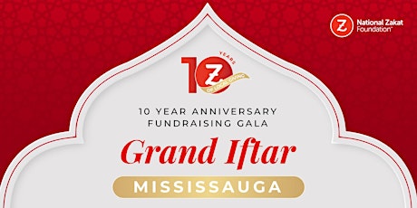 10 Year Anniversary Fundraising Gala Dinner - Mississauga
