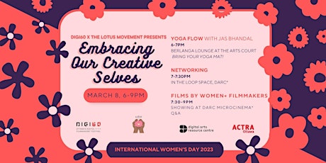 Digi60 x The Lotus Movement: IWD 2023 - Embracing Our Creative Selves primary image