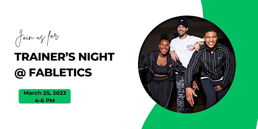 Trainer's Night at Fabletics