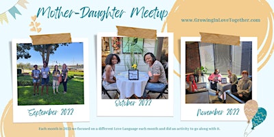 Image principale de (Vacaville) Mother-Daughter Workshops 2024