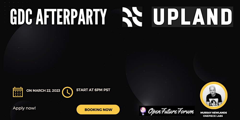 GDC AfterParty by OnePiece Labs