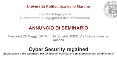 Seminario EY @Univpm Seminario EY @Univpm