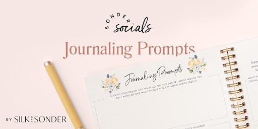 Sonder Social: Thrive Journal Prompts & Create Your Own Bingo primary image
