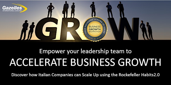 Scaling Up Business Growth Workshop *use code SCALEUPBO for 75% discount*