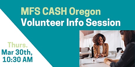 CASH Oregon Volunteer Info Session (Virtual)