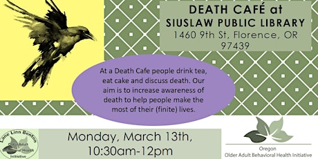 Death Café at Siuslaw Library primary image
