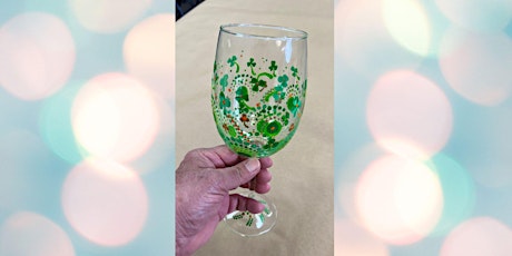Spring Florals Wine Glass Painting Class