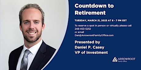 Countdown to Retirement (March 21st)