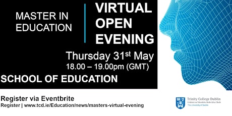 Virtual Open Evening for Master in Education primary image
