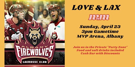 Love & Lax: Singles Night with the Albany Firewolves