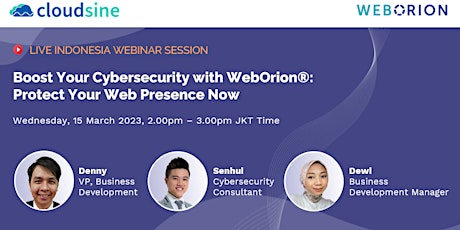 Boost Your Cybersecurity with WebOrion®:  Protect Your Web Presence Now primary image