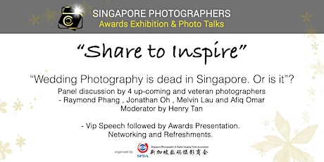 Singapore Photographers Awards & Exhibition and Photo Talks primary image
